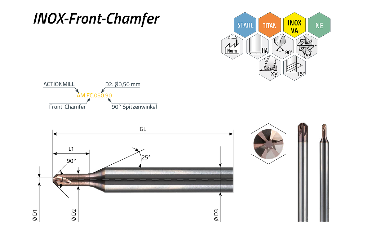ACTIONMILL INOX-Front-Chamfer