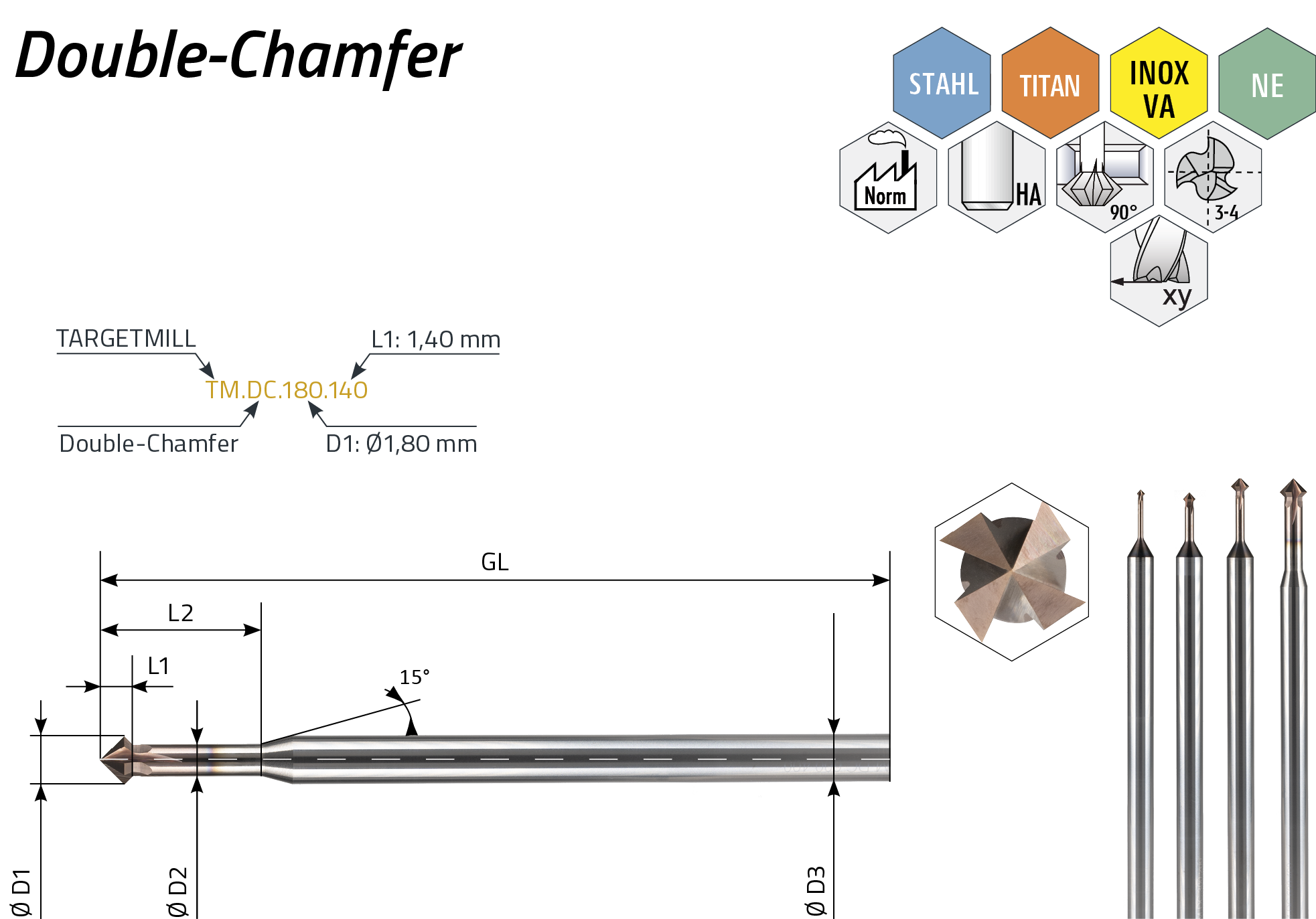 TARGETMILL Double-Chamfer