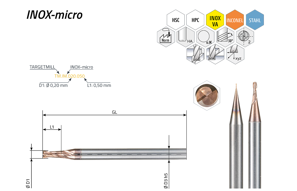 TARGETMILL INOX-micro
