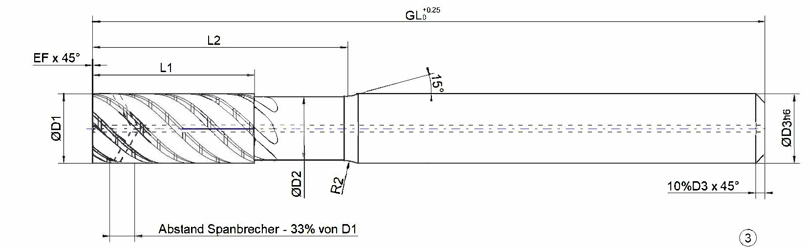 ACTIONMILL Trochoid cooled — Ansicht 3
